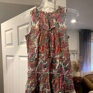 Medium ,multicolor baby doll dress